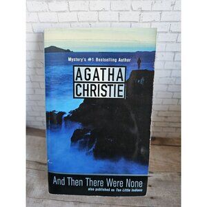 Agatha Christie And Then There Were None Paperback Mystery Classic Crime Novel